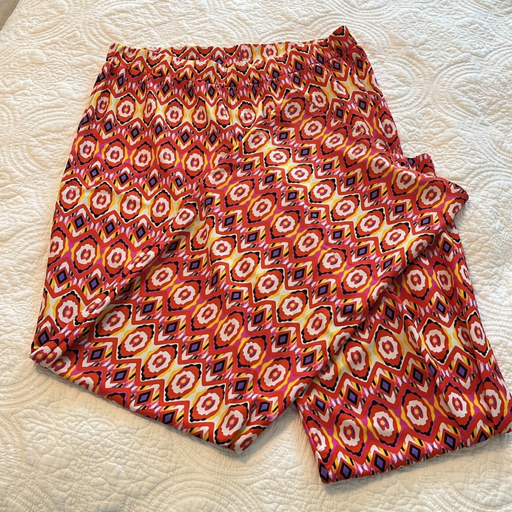 Jude Connally Orange Multi colored pants